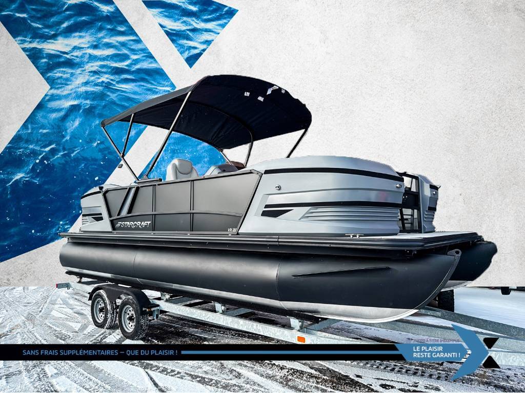 Starcraft Ponton VX 22 Q DH 115HP INCLUS 3 Quilles! 2026 à vendre