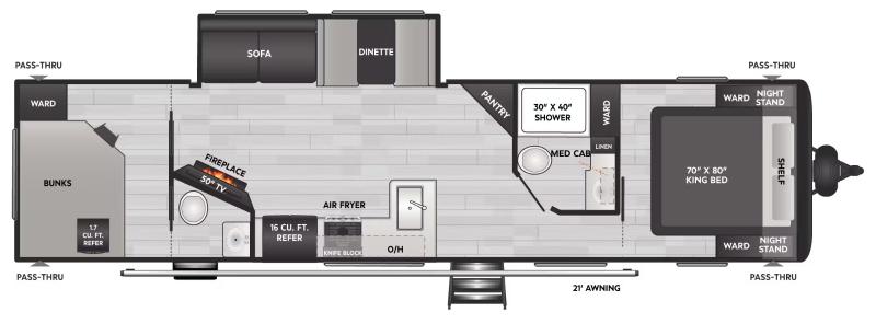 Keystone RV Coleman 32BHS 2026