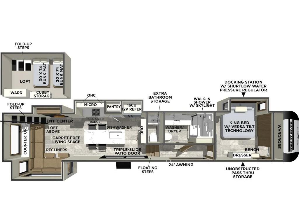 Forest River Impression 44STAY 2026 à vendre