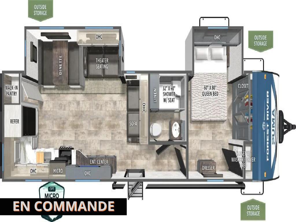 Forest River Puma 30RKQS 2026