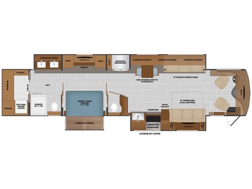 Fleetwood Palisade 45CS DIESEL 2026 à vendre