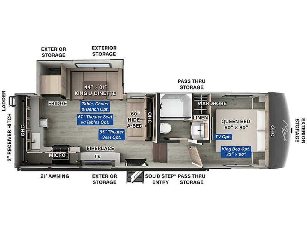 Rockwood Signature 301RKS 2025 à vendre