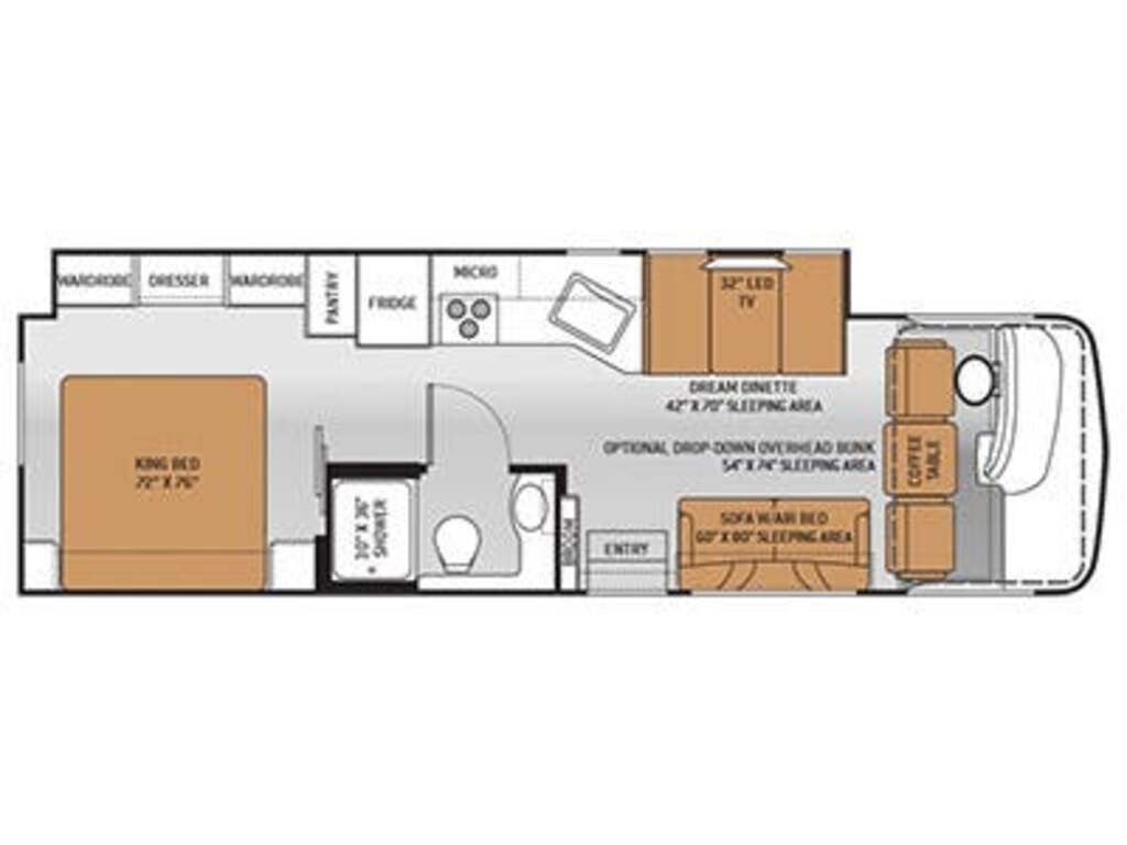Thor Motor Coach Hurricane 32N ESSENCE 2015 à vendre