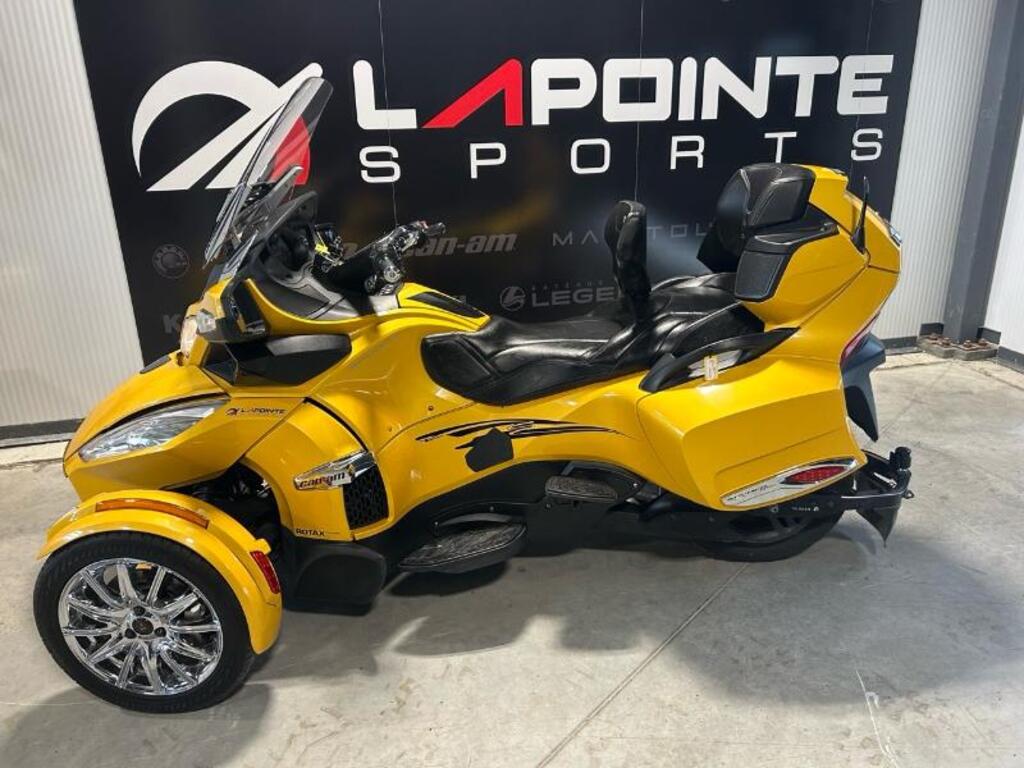 Can-Am SPYDER RT-S SE5 JAUNE 2013