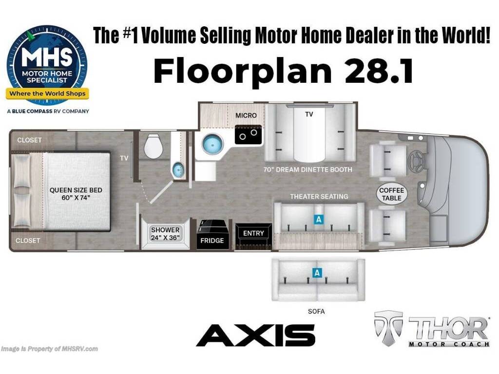Thor AXIS 28.1 2026 à vendre