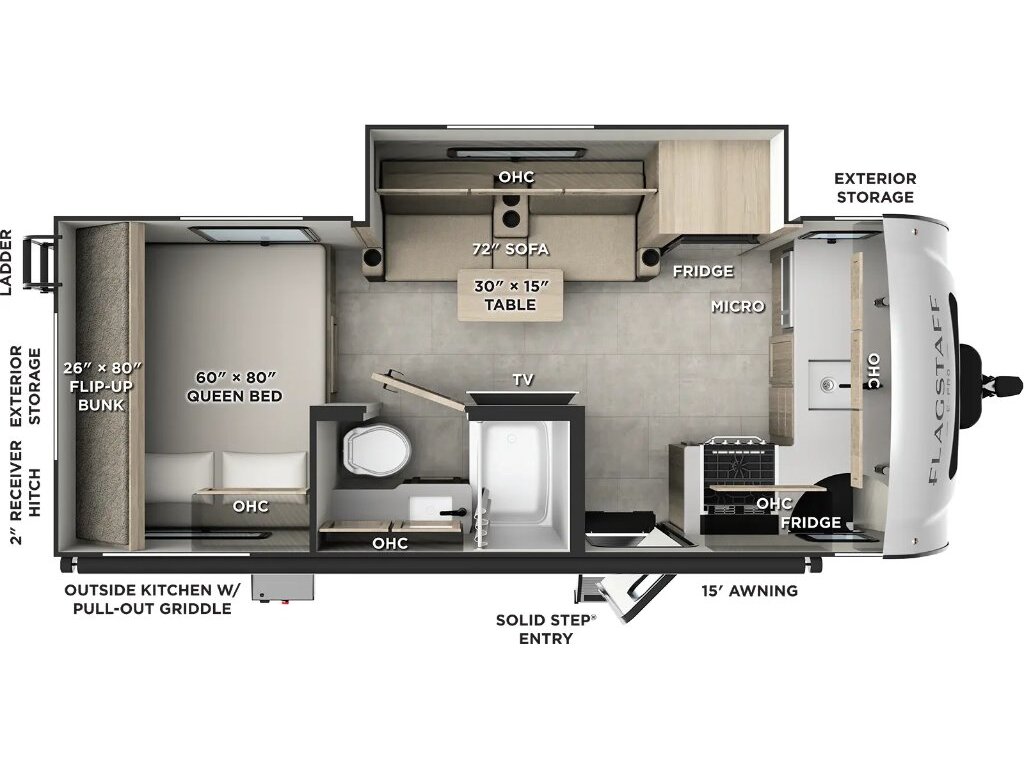 Forest River FLAGSTAFF E-PRO 20FK 2026 à vendre