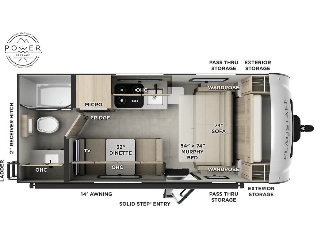 Forest River FLAGSTAFF E-PRO 19FD 2026