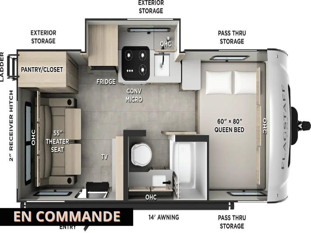 Forest River FLAGSTAFF E-PRO 19RL 2026