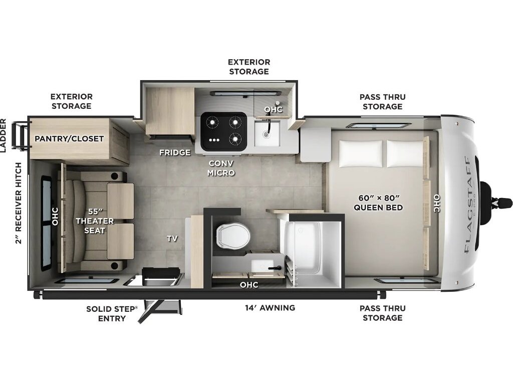 Forest River FLAGSTAFF E-PRO 19RL 2026