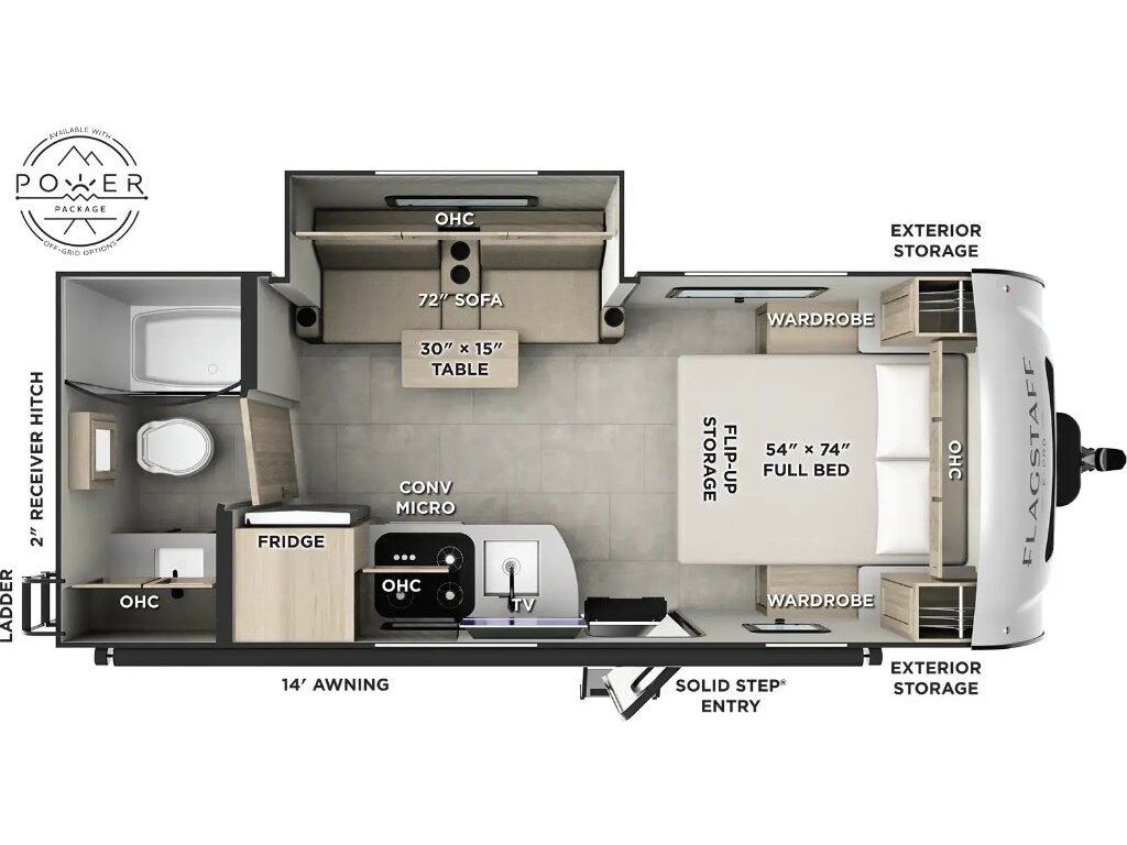 Forest River FLAGSTAFF E-PRO 20BS 2026