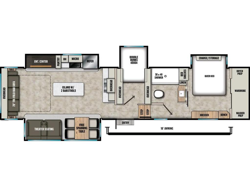 Forest River CHAPARRAL 360IBL 2026