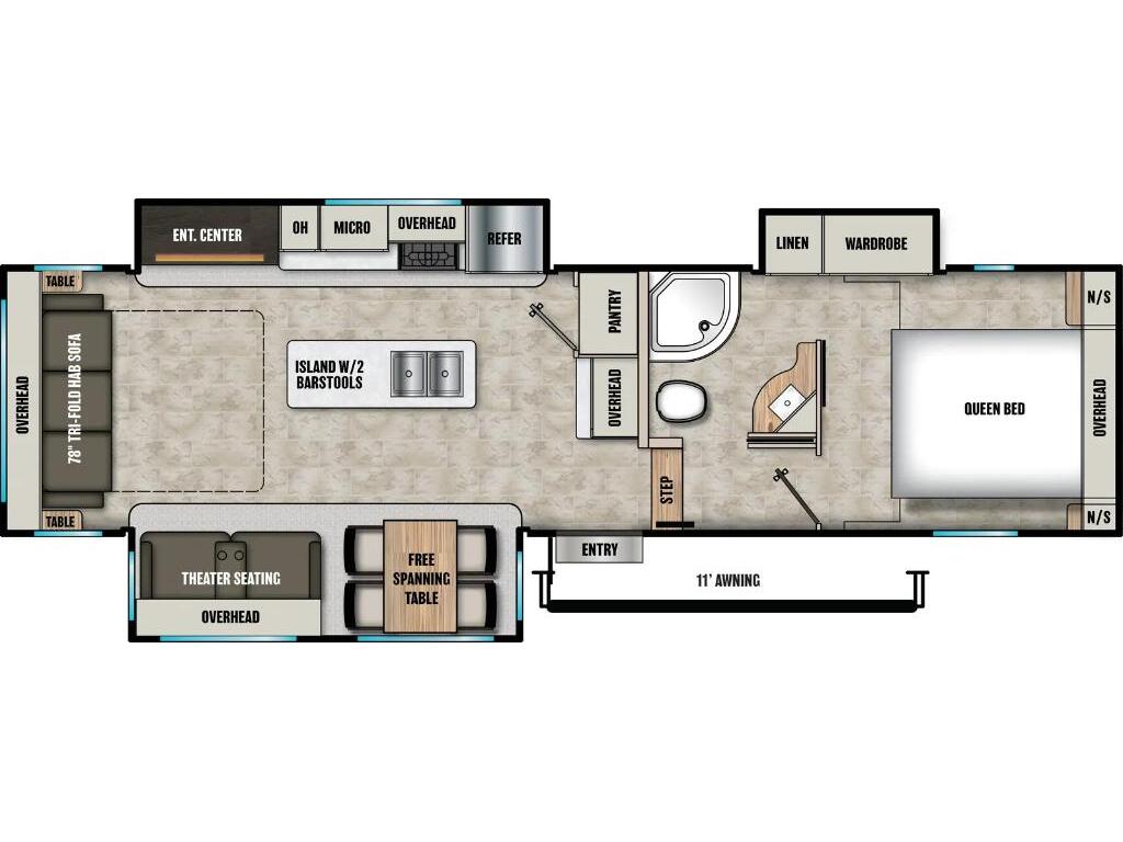 Forest River CHAPARRAL 30RLS 2026 à vendre