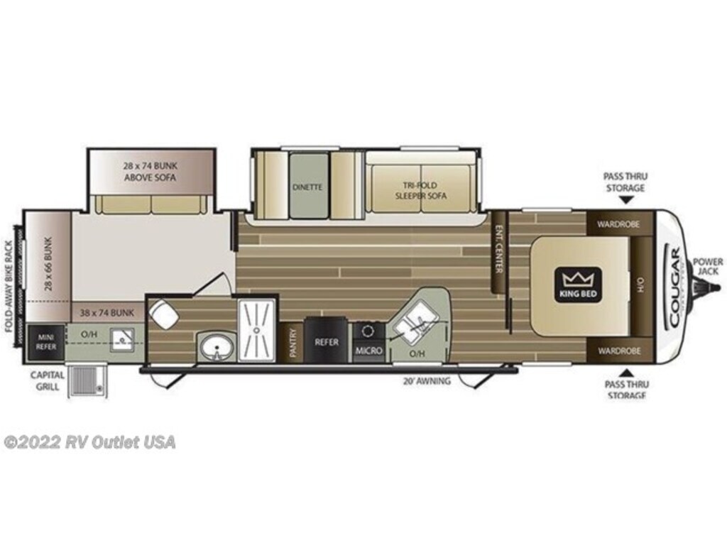 Cougar 32RDB 2018 à vendre