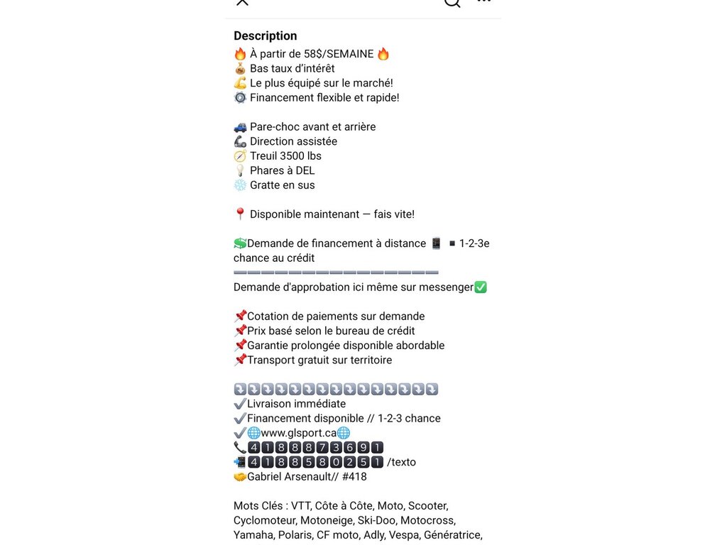 Polaris Sportsman 850 Ultimate Trail 2026 à vendre
