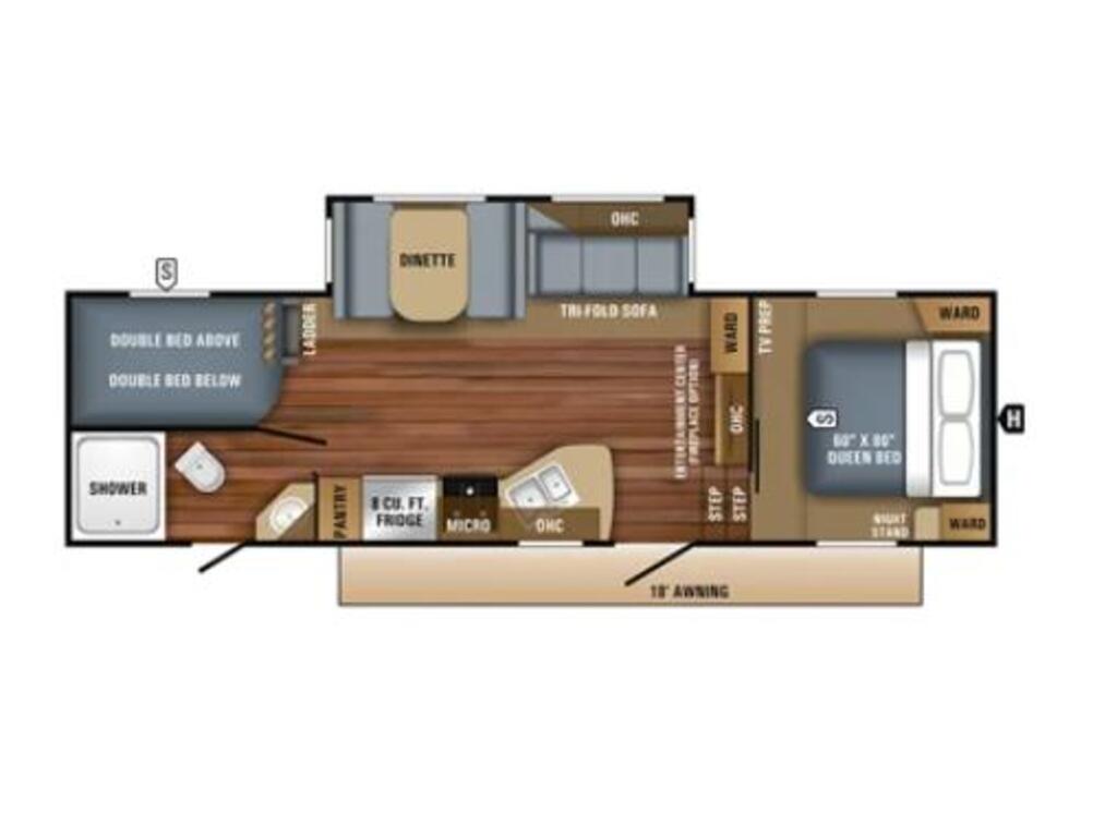 Jayco Eagle HT 26.5BHS 2018 à vendre