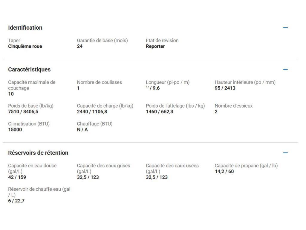 Jayco Eagle HT 26.5BHS 2018 à vendre