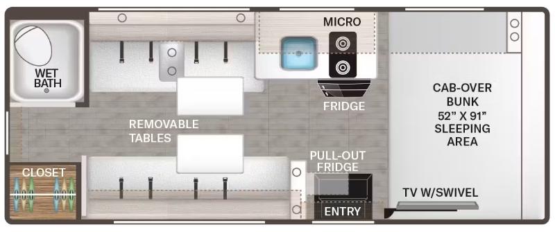 Thor Motor Coach Four Winds 19X.GM 2026