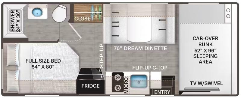 Thor Motor Coach Four Winds 21Z.GM 2026