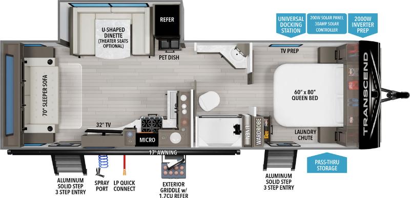 Grand Design Transcend 245RLT 2026