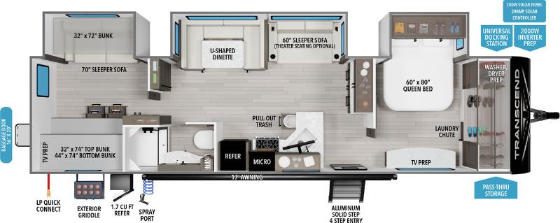 Grand Design Transcend 335BHT 2026