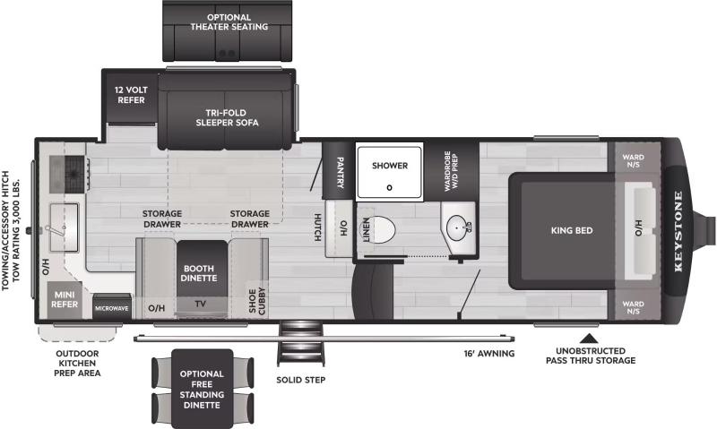 Keystone RV Cougar 23MLE 2026