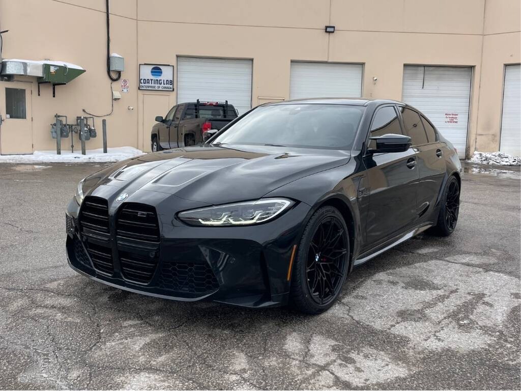 BMW M3 COMPETITION CARBON PKG BLK ON RED 2022