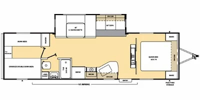 Coachmen Catalina 30QBS 2011