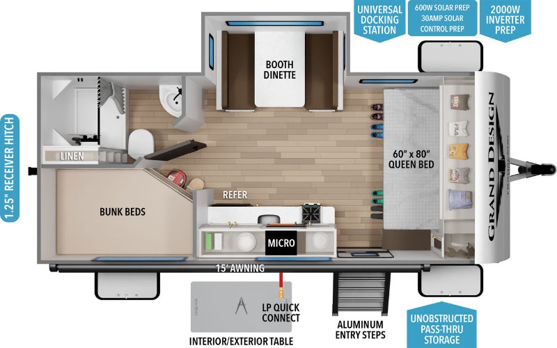 Grand Design Transcend 161DB 2026