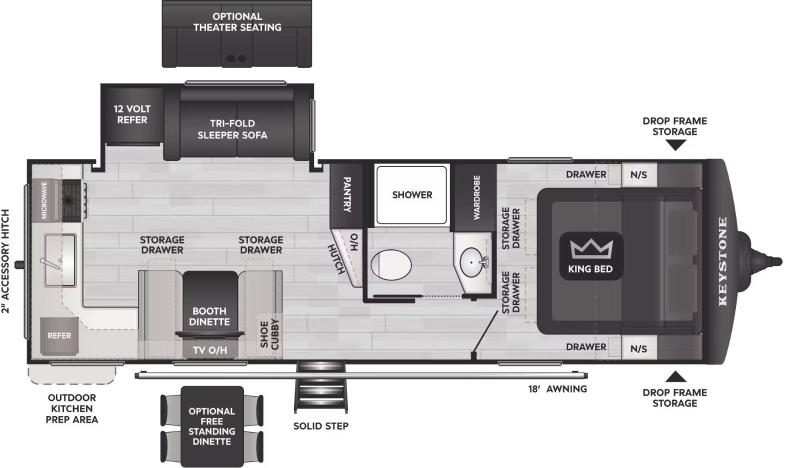 Keystone RV Cougar 25MLE 2026
