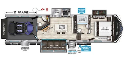 Grand Design Momentum351M 2019