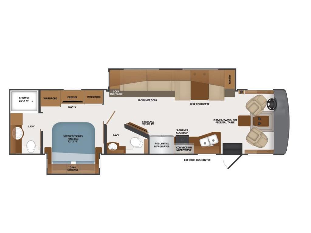 Fleetwood Bounder 35K ESSENCE 2027 à vendre
