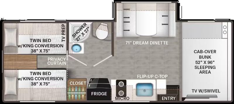Thor Motor Coach Four Winds25Z.GM 2026