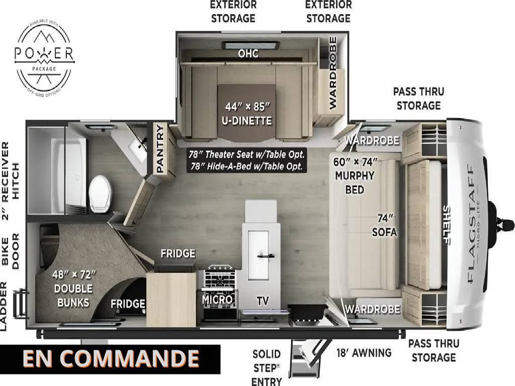 Forest River MICRO LITE 25BRDS 2026