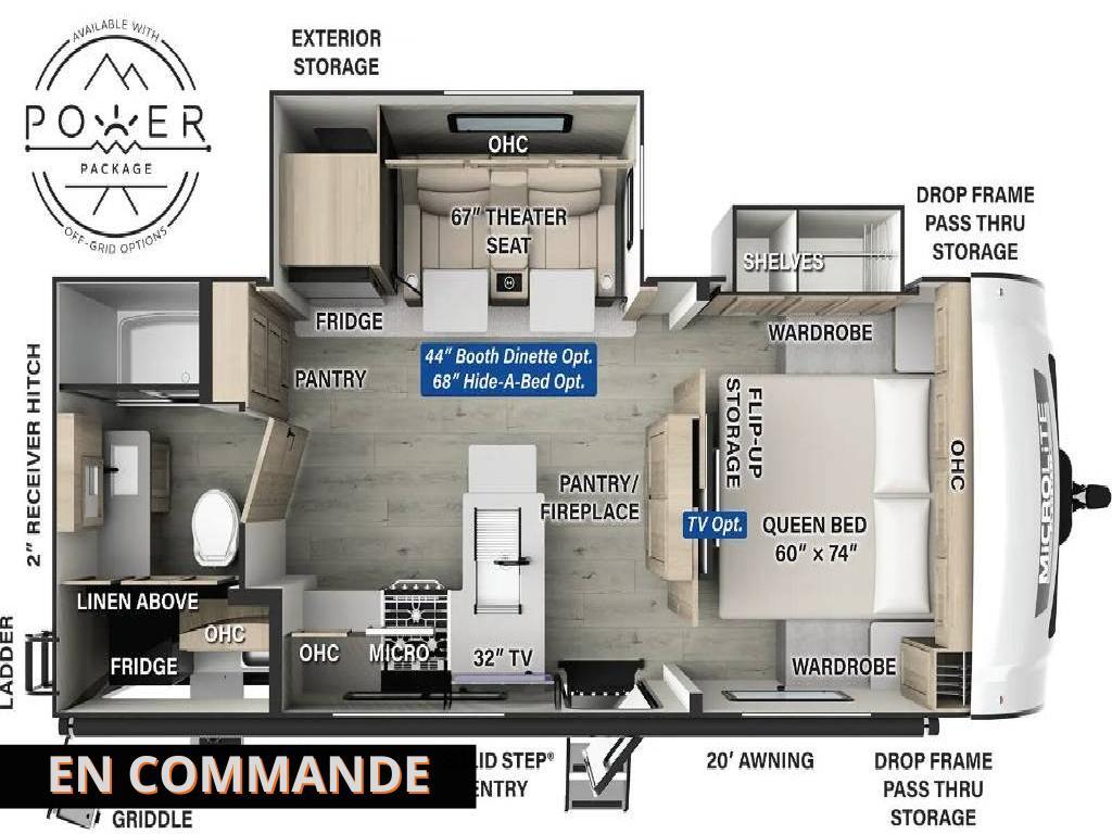 Forest River MICRO LITE 25BSDS 2026