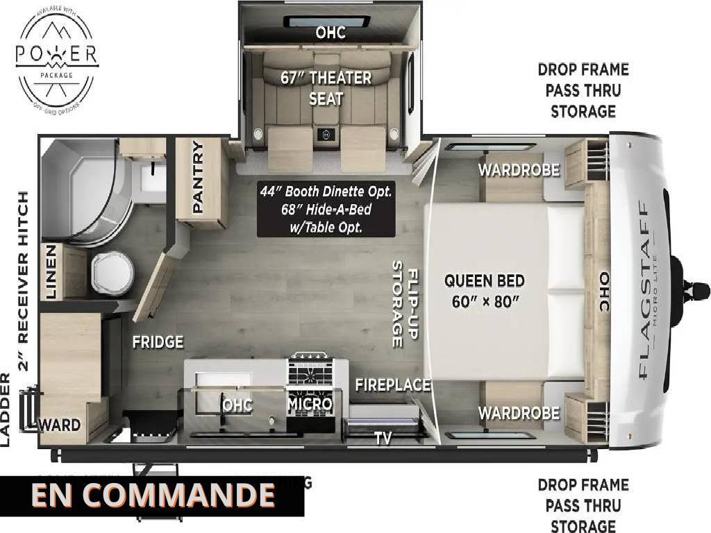 Forest River MICRO LITE 22FBS 2026