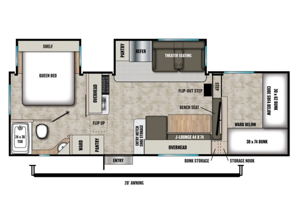 Forest River CHAPARRAL 218SE 2026