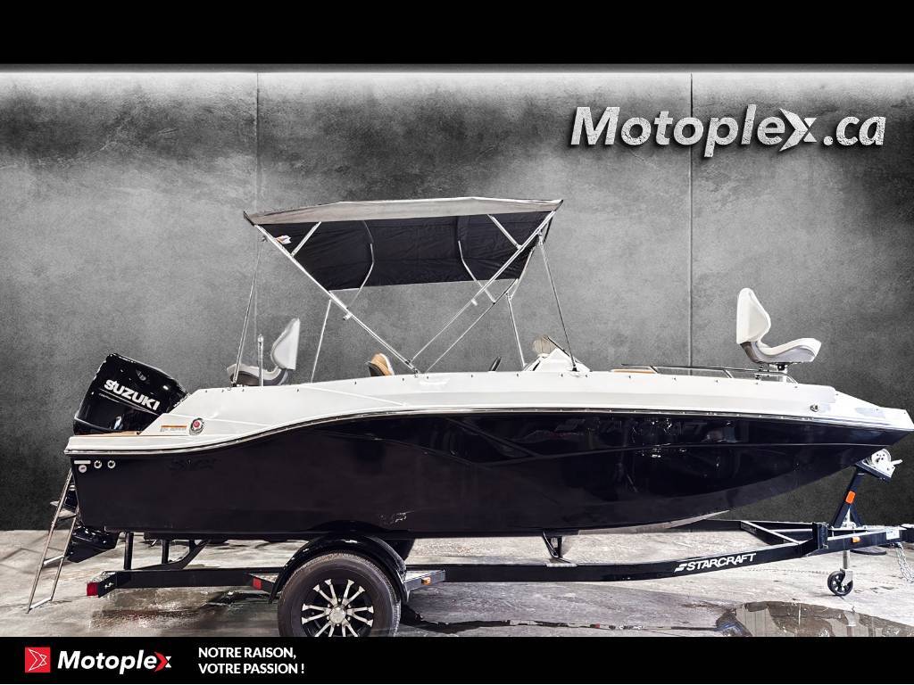 Starcraft SVX 191 OB 140HP édition peche deck boat bateau Po 2026