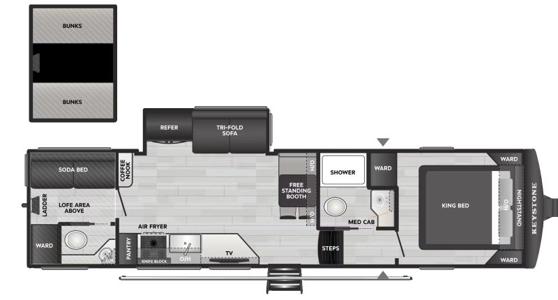 Keystone RV Coleman 3000LOFT 2026