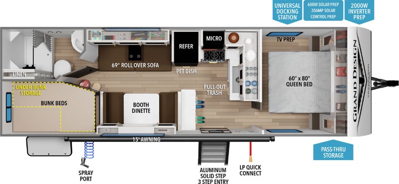 Grand Design Transcend 24BHX 2026