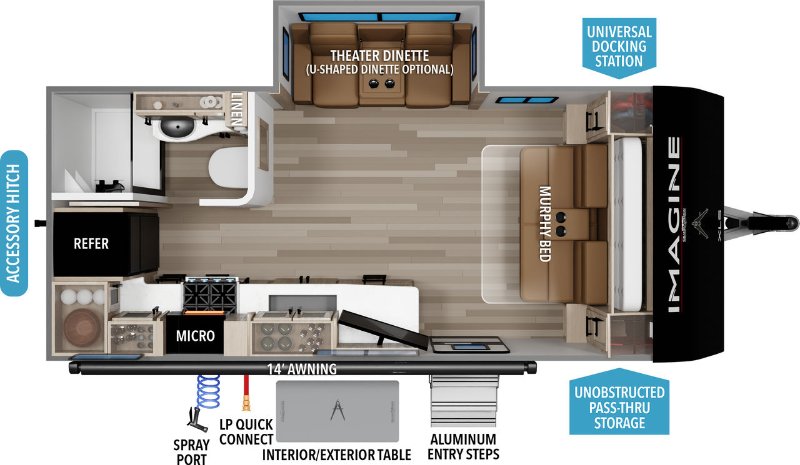 Grand Design Imagine 17MKE 2026