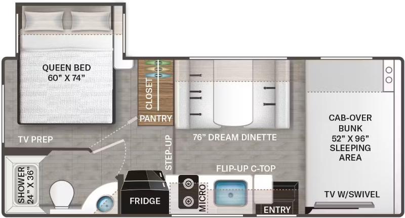 Thor Motor Coach Four Winds 22Z.GM 2027